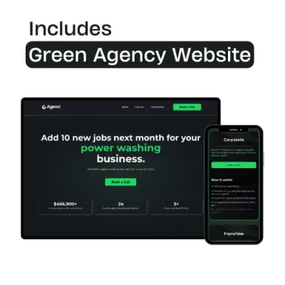 Marketing Agency GHL Website Template